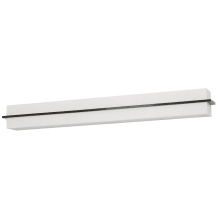 Apex 27" Wide LED Bath Bar with Linen Shade