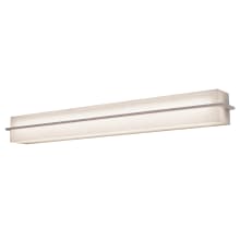 Apex 27" Wide LED Bath Bar with Linen Shade