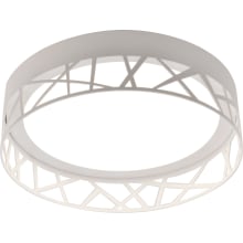 Boon 16" Wide LED Flush Mount Drum Ceiling Fixture - 120 Volt