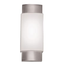 Charlotte 14" Tall ADA Commercial LED Bathroom Sconce with Acrylic Shade