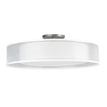 Cortez 18" Wide LED Semi-Flush Drum Ceiling Fixture