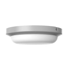 Dean 8" Wide LED Flush Mount Bowl Outdoor Ceiling Fixture