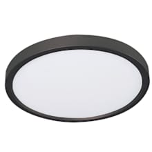 Edge Round 8" Wide Flush Mount Drum Ceiling Fixture