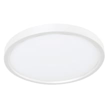 Edge Round 12" Wide LED Flush Mount Drum Ceiling Fixture