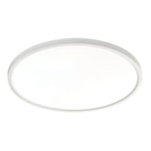 Edge Round 24" Wide LED Flush Mount Drum Ceiling Fixture - 120 Volts