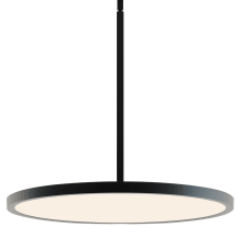 Edge Round 24" Wide LED Commercial Pendant