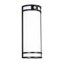 Elston 18" Tall LED Outdoor Wall Sconce with Photocell