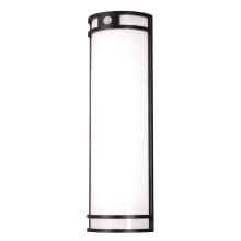 Elston 24" Tall LED Outdoor Wall Sconce with Photocell