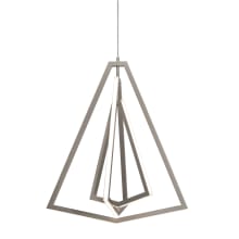 Gianna 24" Wide LED Abstract Chandelier