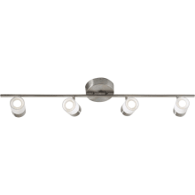 Gramercy 4 Light 37" Wide Integrated LED Fixed Rail Linear Ceiling Fixture
