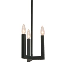 Grace 3 Light 7" Wide Taper Candle Mini Pendant