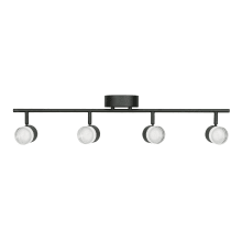 Gregor 30" Wide LED Fixed Rail Linear Ceiling Fixture