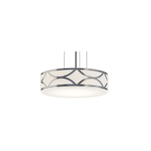 Lake 16" Wide LED Suspension Pendant