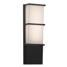 Lasalle Single Light 17" Tall LED Outdoor Wall Sconce