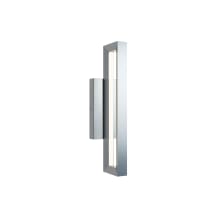 Liam 18" Tall LED Outdoor Wall Sconce