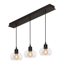 Laney 3 Light 36" Wide Linear Pendant