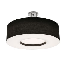 Montclair 24" Wide LED Semi-flush Drum Ceiling Fixture