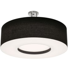 Montclair 30" Wide LED Semi-flush Drum Ceiling Fixture