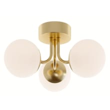 Metropolitan 16" Wide LED Semi-Flush Ceiling Fixture