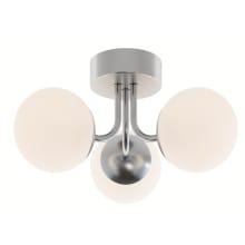 Metropolitan 16" Wide LED Semi-Flush Ceiling Fixture