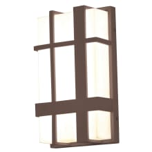 Max Single Light 12" Tall LED Outdoor Wall Sconce