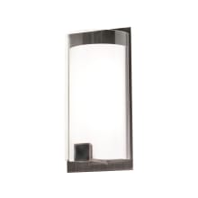 Nolan 13" Tall ADA Commercial LED Bathroom Sconce with Acrylic Shade