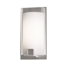 Nolan 20" Tall ADA Commercial LED Bathroom Sconce with Acrylic Shade