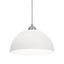 Otis 12" Wide Pendant with Frosted Glass Shade