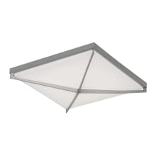 Pearson Single Light 16" Wide Integrated LED Flush Mount Square Ceiling Fixture