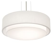 Sanibel 3 Light 18" Wide Suspension Pendant