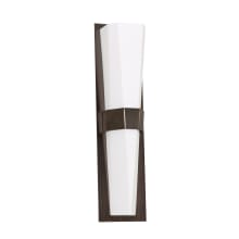 Sorrento 2 Light 19" Tall Integrated LED Bathroom Sconce