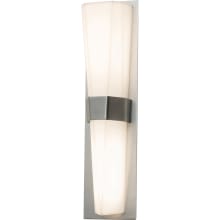 Sorrento 2 Light 19" Tall Integrated LED Bathroom Sconce