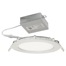Tuck LED Canless Recessed Fixture with 6" Open Trims
