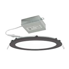 Tuck LED Canless Recessed Fixture with 8" Wafer Trim - IC Rated