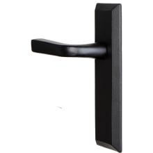 Keep - Rustic Cast Iron Left Handed Non-Turning One Sided Single Dummy Door Handle with Lance Lever