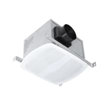 100 CFM 2 Sone Ceiling Mounted Humidity Sensing Energy Star Rated Exhaust Fan
