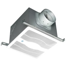 120 CFM 0.3 Sone Ceiling Mounted DC Motor Dual Speed Motion Sensing Energy Star Rated Exhaust Fan