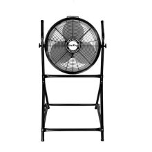 18" 3190 CFM 3-Speed Industrial Grade Floor Fan with Roll About Stand