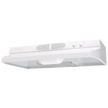 250 CFM 36 Inch Wide Under Cabinet Range Hood with Infinite Speed Controls from the Quiet Zone Collection