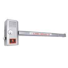 36" Sirenlock Fire Rated Rim Latch Exit Device With Standard Hex Key Dogging