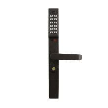 Trilogy Narrow Stile 2000 User Electronic Digital Keypad Lever Exterior Trim for Adams Rite Exit Devices