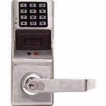 Trilogy 2000 User Grade 1 Electronic Proximity and Digital Keypad Lever Set With Regal Lever- Less Schlage Core
