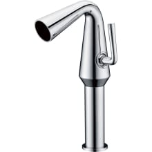 Single Hole Waterfall Bathroom Faucet with Single Handle and Cone Spout