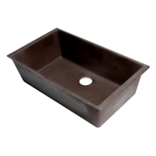 Alfi Trade 33" Undermount Single Basin Granite Composite Kitchen Sink