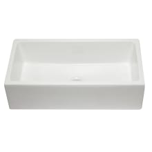 36" Farmhouse Single Basin Fireclay Kitchen Sink