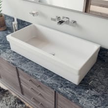 36" Fireclay Undermount or Vessel Bathroom Sink