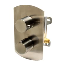 Single Function Thermostatic Valve Trim Only with Double Knob Handle