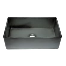 32-5/8" Farmhouse Single Basin Fireclay Kitchen Sink