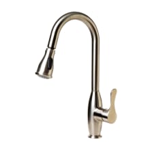 1.8 GPM Single Hole Faucet Pull-Down Kitchen Faucet with Tapered Lever