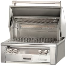 55000 BTU Output 30 Inch Wide Natural Gas Grill with Infrared Rotisserie